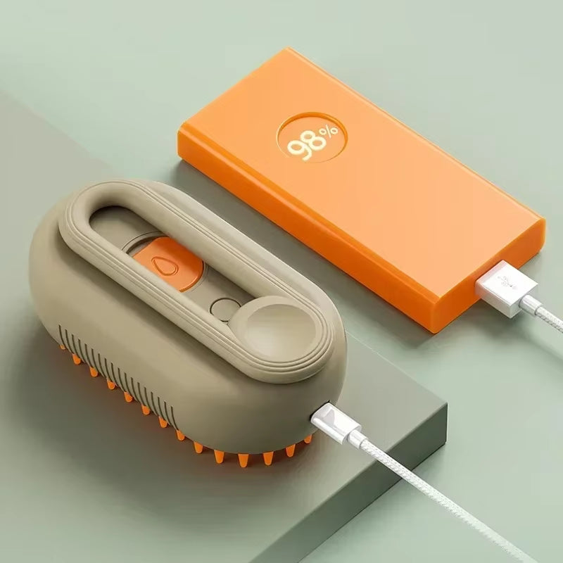 Electric Pet Brush Cat Steam Brush Steamy Dog Brush Electric Spray Cat Hair Brushes Massage Pet Grooming Comb Hair Removal Combs