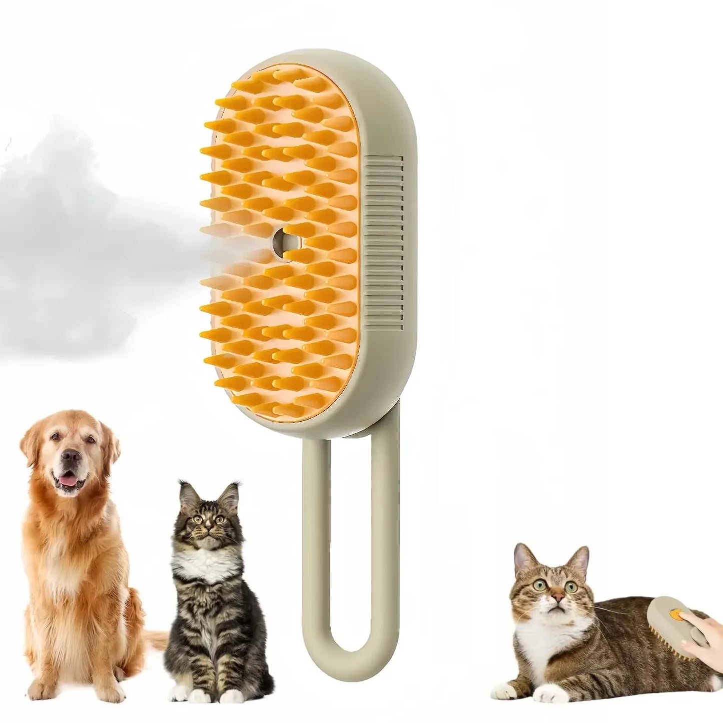 Electric Pet Brush Cat Steam Brush Steamy Dog Brush Electric Spray Cat Hair Brushes Massage Pet Grooming Comb Hair Removal Combs