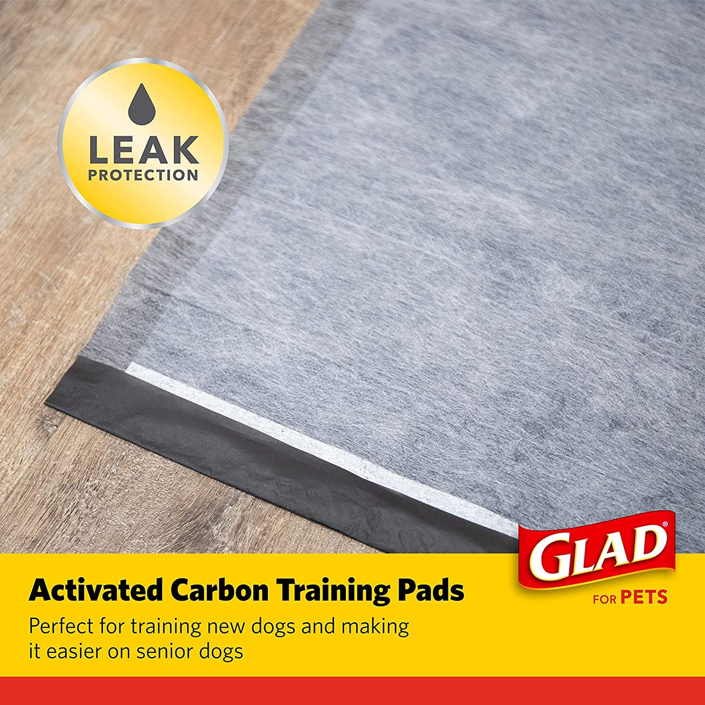 for Pets Activated Carbon Dog Pee Pads | Puppy Training Pads for Absorbing Odor and Urine, 100 Count